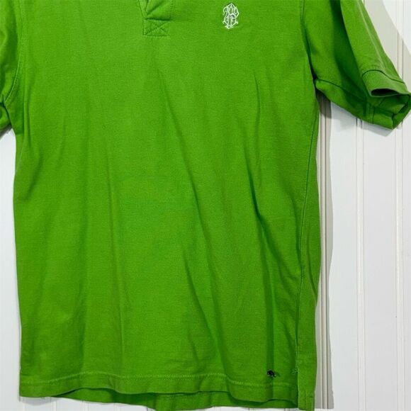 Southpole Polo Shirt Men’s M Neon Green Y2K 2000s Streetwear Skate Preppy Retro - Picture 3 of 8